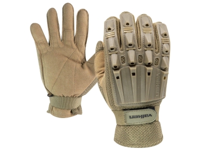Valken Alpha Full Finger Gloves, Tan, Medium