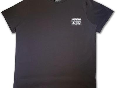 JSB Predator Short Sleeve Cotton/Spandex T-Shirt, Grey, Large