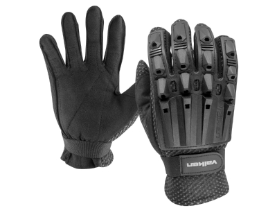 Valken Alpha Full Finger Gloves, Black, Extra Small