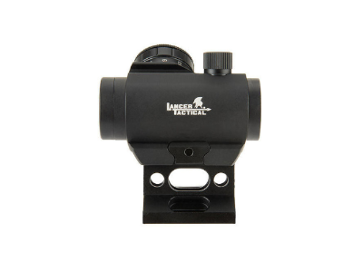 Lancer Tactical 1x30 Mini Red Dot Sight w/ Picatinny Riser, Black