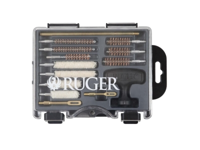 Allen Ruger Compact Handgun Cleaning Kit, Black, 15 Count
