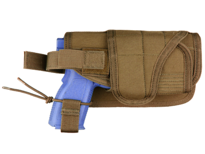 Condor MOLLE Horizontal Tactical Holster, Coyote