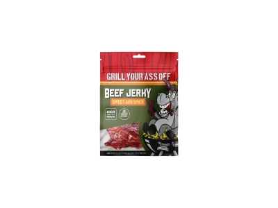 Grill Your Ass Off Sweet and Spicy Beef Jerky