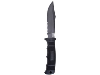 SOG Seal Pup - Hard Nylon Sheath, Black, Ambidextrous, Fixed Blade