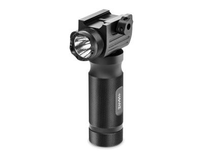 Hawke LED Flashlight/Red Laser Fore Grip, Black