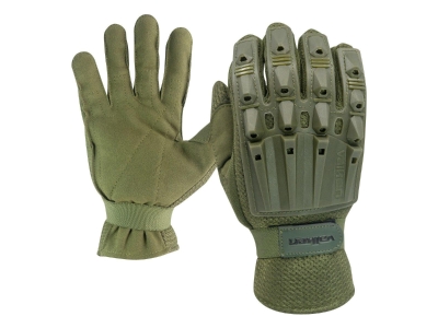 Valken Alpha Full Finger Gloves, Olive, Large