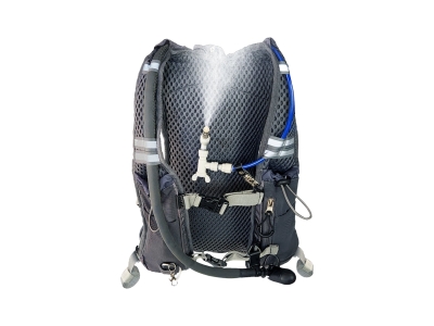 ExtremeMist Misting & Drinking Hydration Backpack, Grey, Small