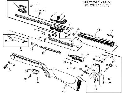 RWS Triggerguard Rear Screw / 94