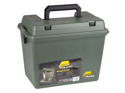 Plano Element-Proof Field/Ammo Box with Tray, OD Green, Extra Large