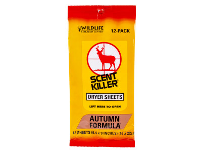 Wildlife Research Center Scent Killer Autumn Formula Dryer Sheets