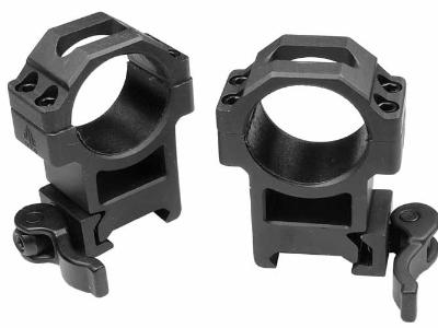 UTG 30mm Compact LE-Grade Rings, High, Weaver/Picatinny