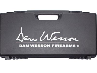 ASG Dan Wesson Revolver Case With Logo, Plastic, Black, 3.3"x9"x18"