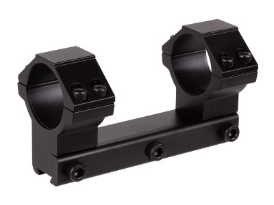 Leapers Accushot 1-Pc Mount w/30mm Rings, High, 11mm Dovetail