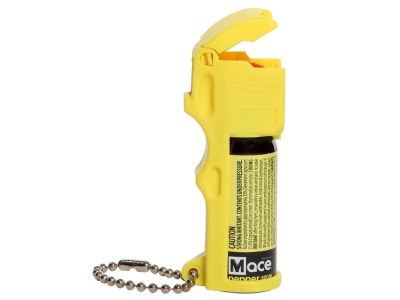 Mace Brand Pocket Size Pepper Spray Keychain, Neon Yellow