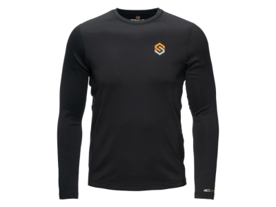 Scent Lok Climafleece Baselayer Midweight Shirt, Black, Extra Large