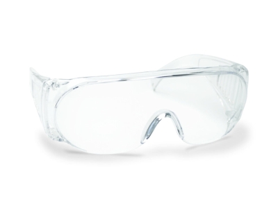 Walkers Overview Sport Full Coverage Shooting Glasses, Clear