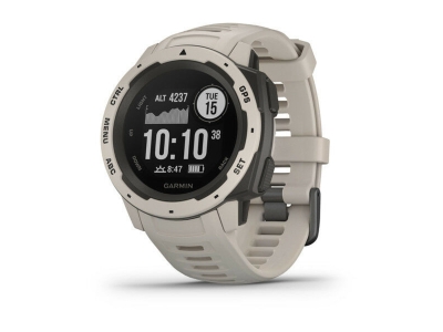 Garmin Instinct Rugged GPS Smartwatch, Tundra