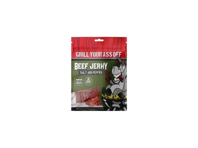 Grill Your Ass Off Salt & Pepper Beef Jerky