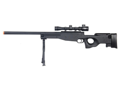 Double Eagle M59P Airsoft Sniper Rifle w/ Scope and Bipod