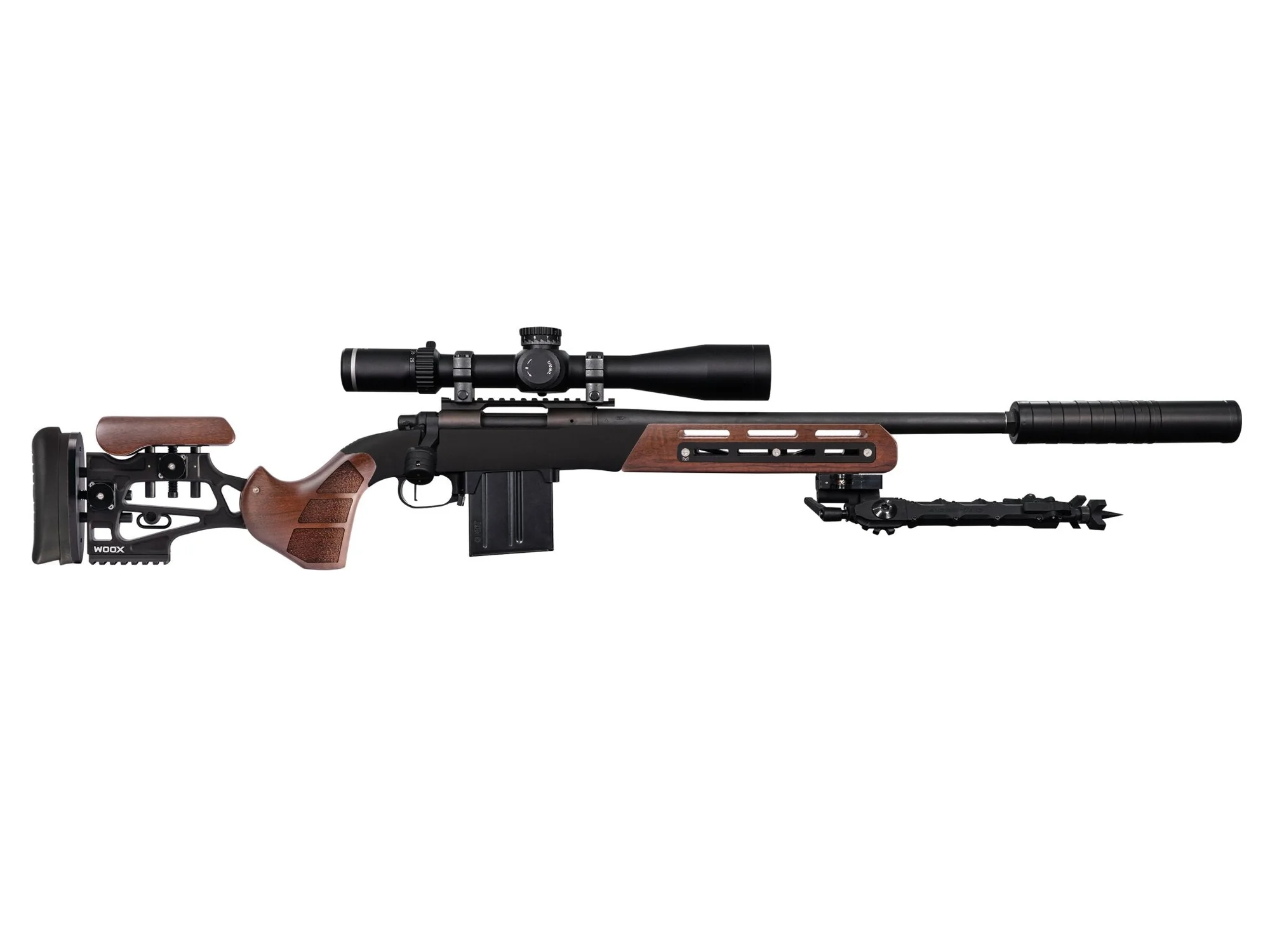 WOOX Furiosa Rifle Chassis for Tikka T3/ T3x, Walnut | Pyramyd AIR