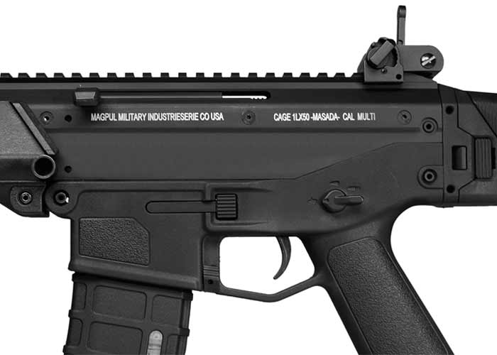 Magpul Masada ACR Metal AEG Airsoft Rifle, Black | Pyramyd Air