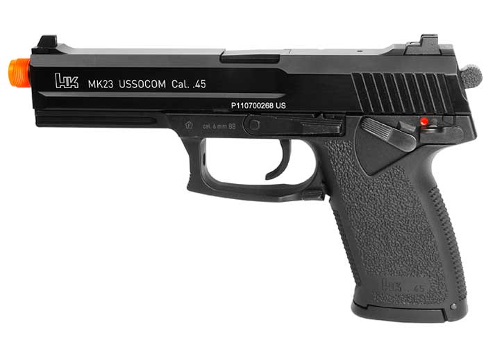 KWA H&K MK23 USSOCOM Gas Blowback Airsoft Pistol. Airsoft gun