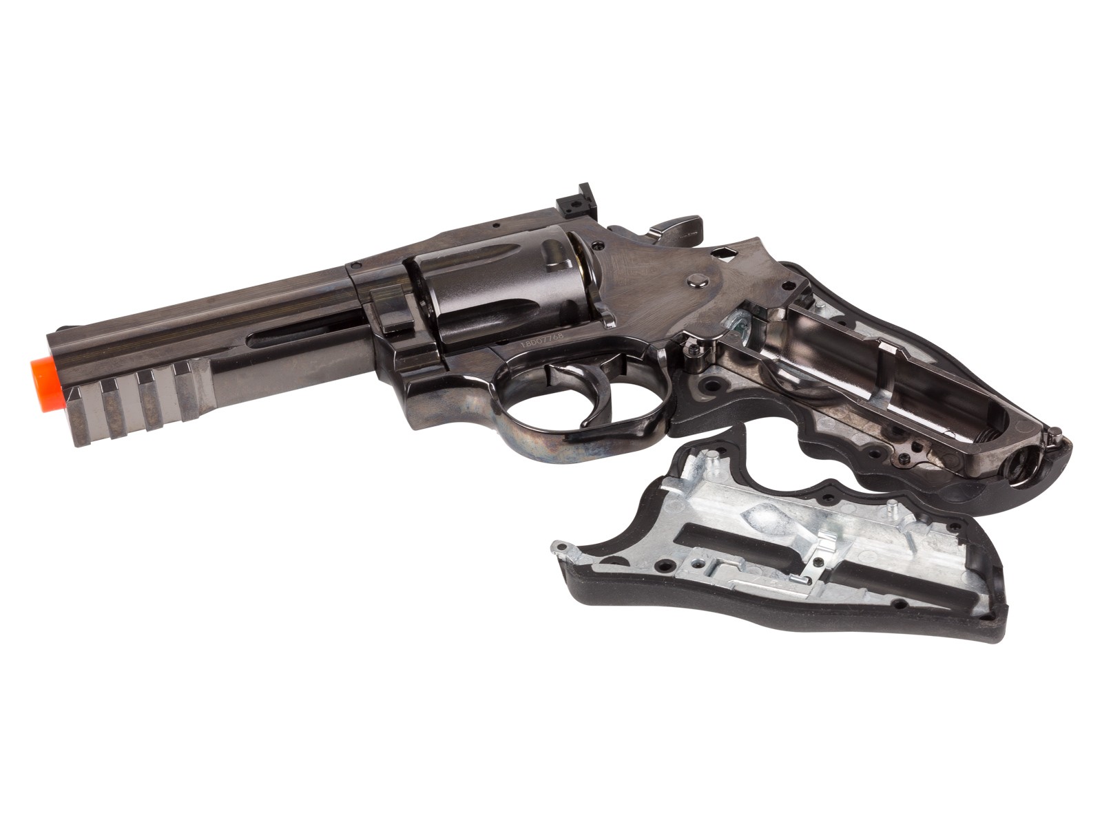 Dan Wesson Model 715 Full Metal 6mm BB Airsoft Revolver - Steel Grey |  Pyramyd AIR