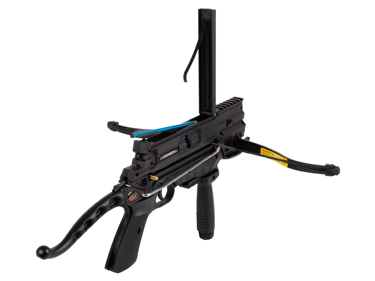 steambow ar 6 stinger tactical repeating crossbow