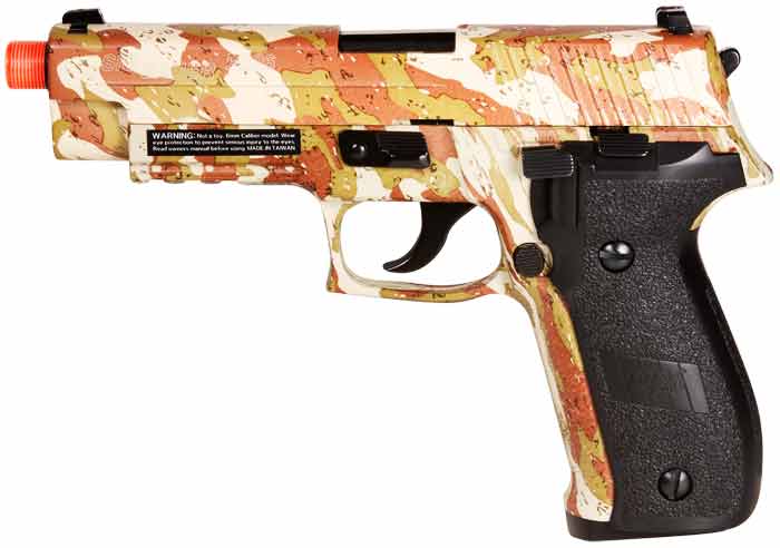 Sig Sauer P226 Blowback Gas Pistol Camo Pyramyd Air