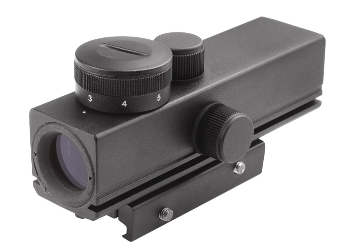 Tech Force TF96 Red Dot Sight, 3 MOA, Rheostat, 11mm & Weaver Mounts